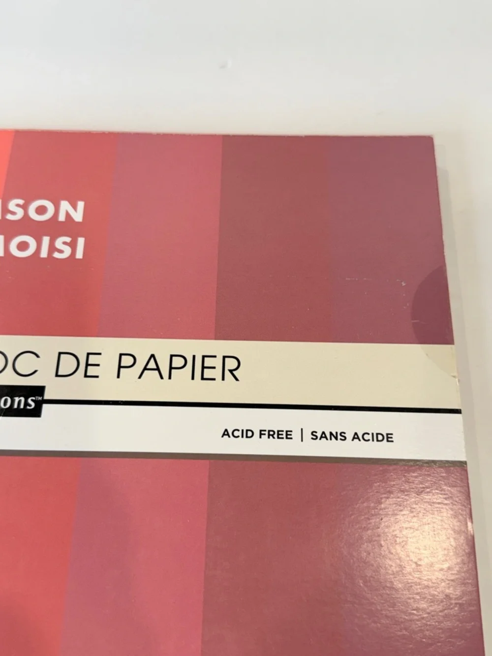 🆕 Crimson Cardstock Paper Pad 12x12 48 Sheets Acid Free